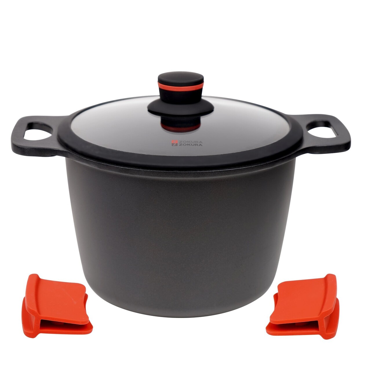 Oala aluminiu, 24cm/6,3L "Noble" - Zokura - imagine 6